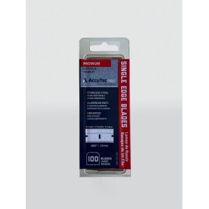 Tool 051 - Леза нержавіючі AccuTec Pro (стара назва GEM), 100 шт. (USA)