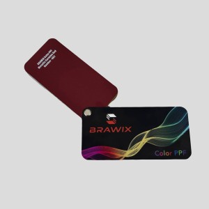 Антигравійна плівка для авто: BRAWIX Color PPF (Metallic Carmine Red: Number 082) - 1.52 x 16 м/п