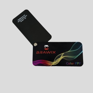 Антигравійна плівка для авто: BRAWIX Color PPF (Black Carbon: Number 130) - 1.52 x 16 м/п