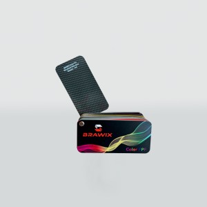 Антигравійна плівка для авто: BRAWIX Color PPF (5D Carbon Fiber Gray: Number 153) - 1.52 x 16 м/п