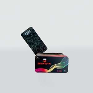 Антигравійна плівка для авто: BRAWIX Color PPF (Camouflage Black: Number 161) - 1.52 x 16 м/п