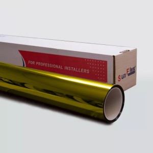 Архітектурна дзеркальна плівка SunFlex Gold 15% - 1.52 х 30 m